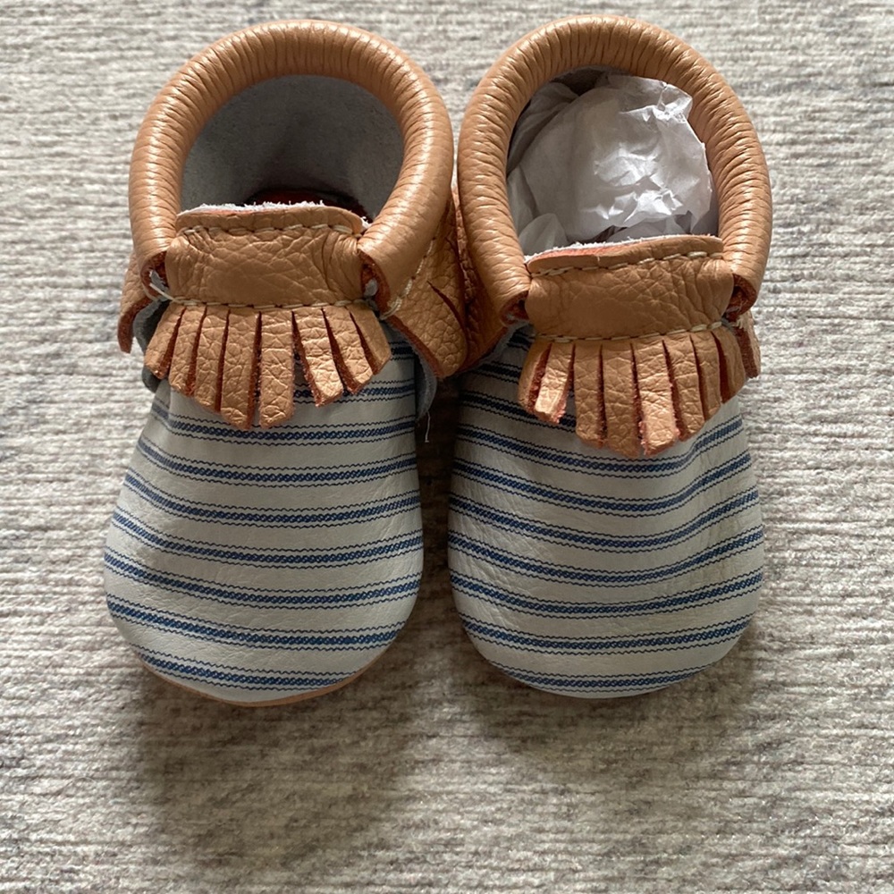 Freshly Picked Jacques Striped Moccasins